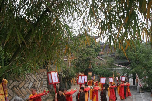 「水陆法会」厦门太平岩寺水陆法会功德圆满举行隆重的送圣仪式 「水陆法会」厦门太平岩寺水陆法会功德圆满举行隆重的送圣仪式