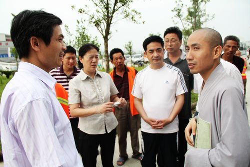 「慈善」东林慈善开赴抚河决堤第一线