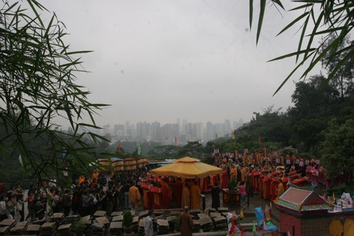 「水陆法会」厦门太平岩寺水陆法会功德圆满举行隆重的送圣仪式 「水陆法会」厦门太平岩寺水陆法会功德圆满举行隆重的送圣仪式