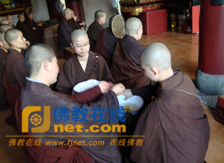 「崇福」福建福州象峰崇福寺举行受筹作法仪式