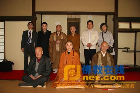 「佛教」浙江宁波七塔禅寺友好访日团赴日进行7天考察