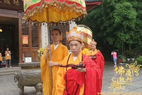 「水陆法会」厦门太平岩寺水陆法会功德圆满举行隆重的送圣仪式 「水陆法会」厦门太平岩寺水陆法会功德圆满举行隆重的送圣仪式