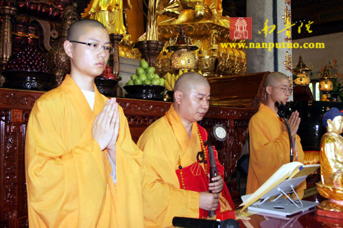 「佛教」厦门南普陀寺隆重举行皈依法会