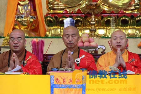 「佛教」黑龙江伊春市天龙禅寺举行传授千佛三坛大戒法会