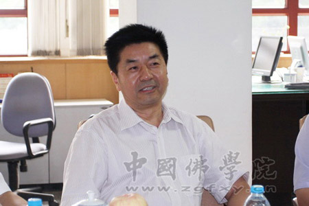 「佛教」国家宗教事务局张乐斌副局长一行到中国佛学院视察