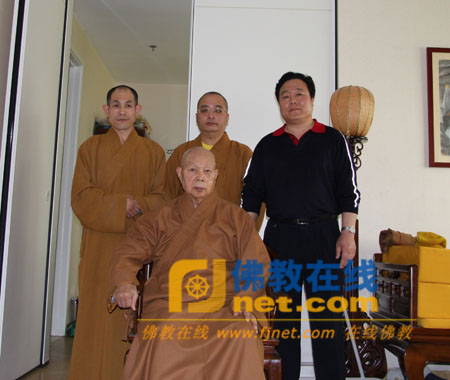 「中国佛教」中国佛教图文馆圆持馆长一行拜访中佛协一诚名誉会长