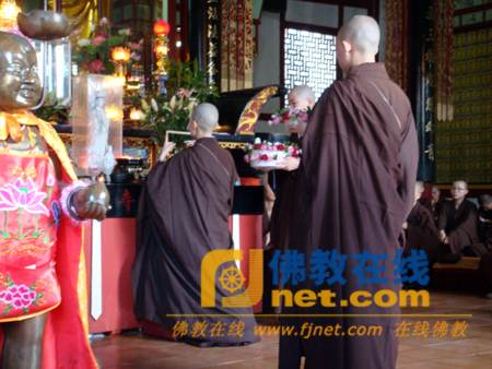 「崇福」福建福州象峰崇福寺举行受筹作法仪式