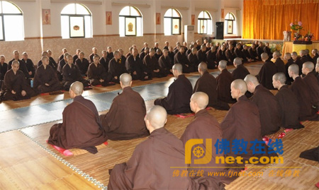 「佛教」广东省梅州市千佛塔寺2010年结夏安居活动举行