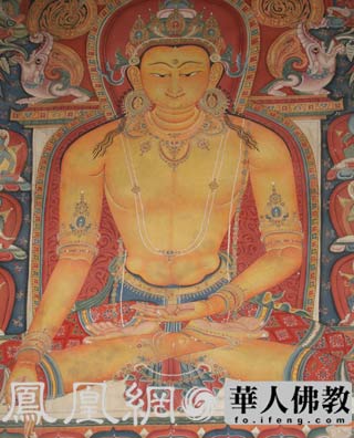 「如来佛」藏传佛教中的五方佛之南方宝生如来