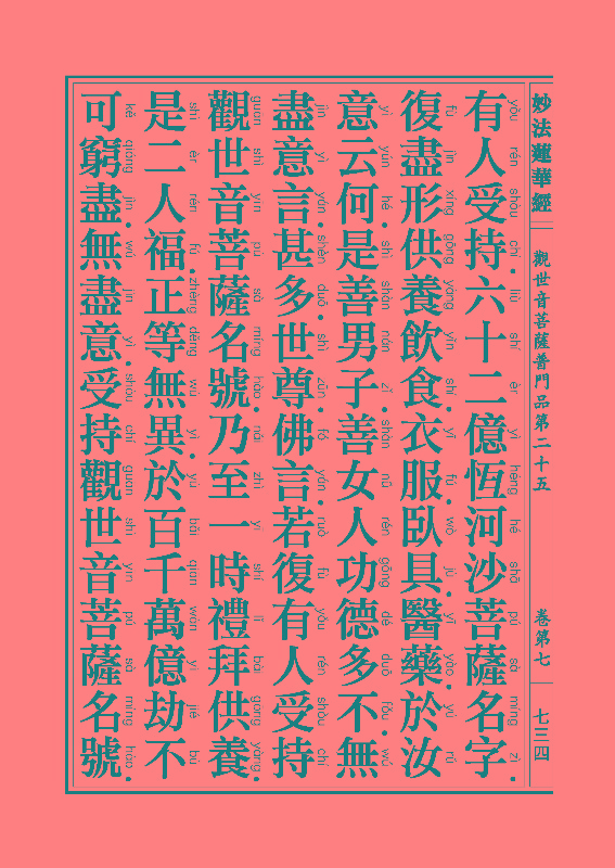「妙法莲华经」《妙法莲华经》:观世音菩萨普门品,药王菩萨本事品 「妙法莲华经」《妙法莲华经》:观世音菩萨普门品,药王菩萨本事品