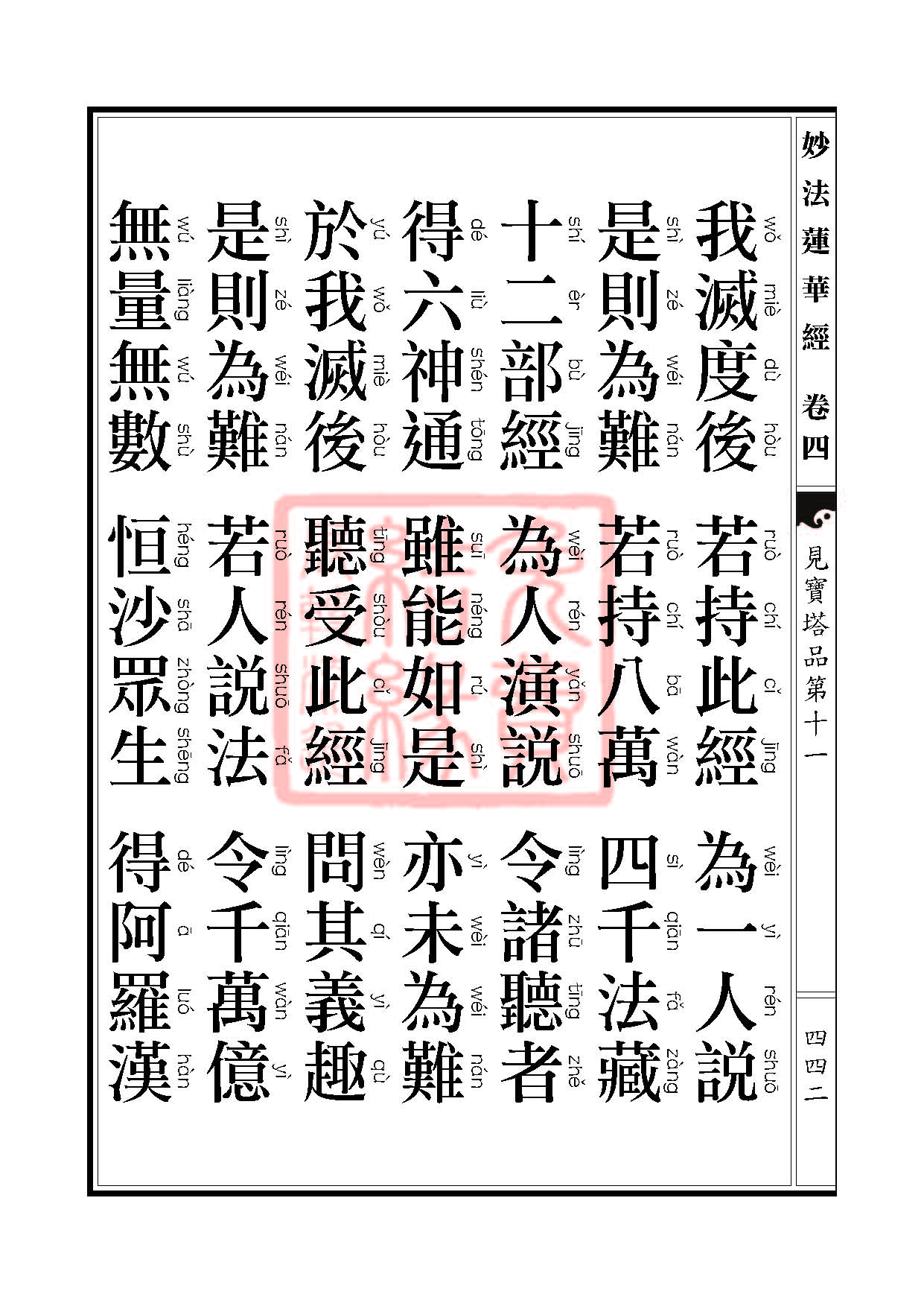 妙法莲华经:见宝塔品提婆达多品 妙法莲华经:见宝塔品提婆达多品
