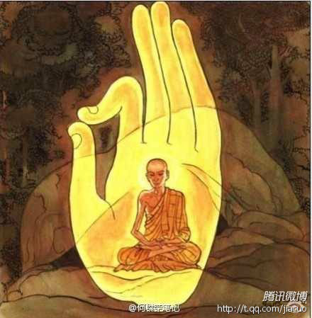 「佛教」佛教双手合十背后含藏的宇宙万法