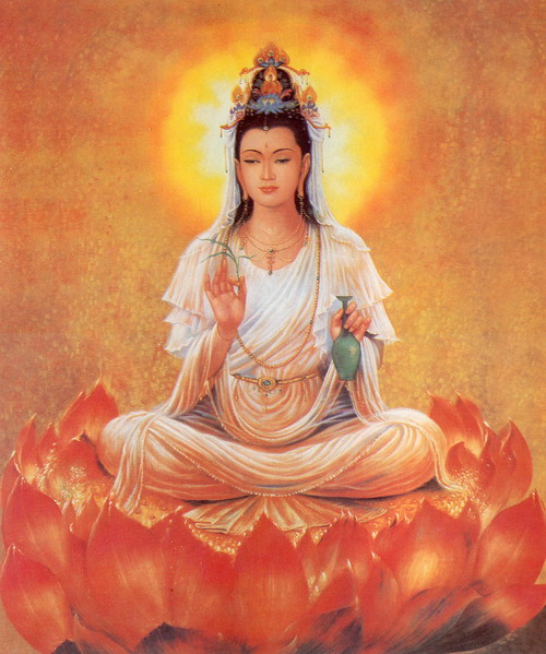 「文化」常诵五菩萨心咒，可得美丽相貌，可得大智慧，可增无尽财富