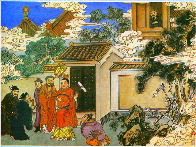 「观无量寿经」《观无量寿经》图文解说02、阇王幽父