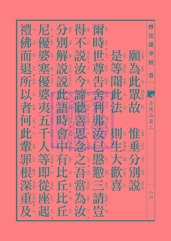 「妙法莲华经」《妙法莲华经》:方便品第二 「妙法莲华经」《妙法莲华经》:方便品第二