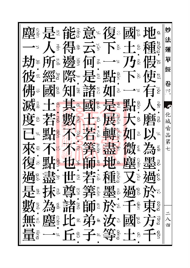 「妙法莲华经」妙法莲华经:授记品第六化城喻品第七 「妙法莲华经」妙法莲华经:授记品第六化城喻品第七
