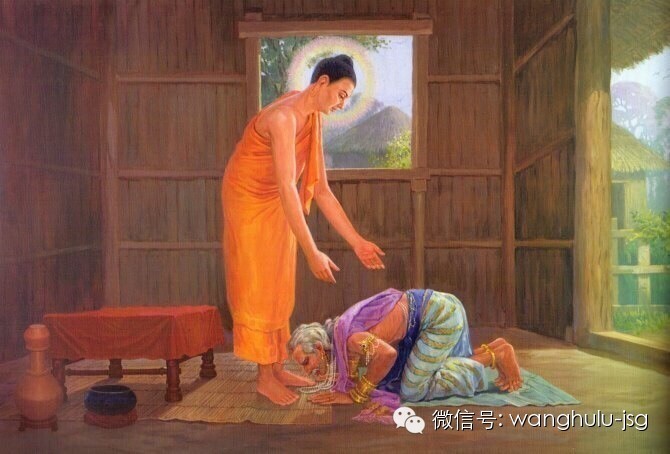 人这一辈子只要给佛磕过一个头，就没有白来