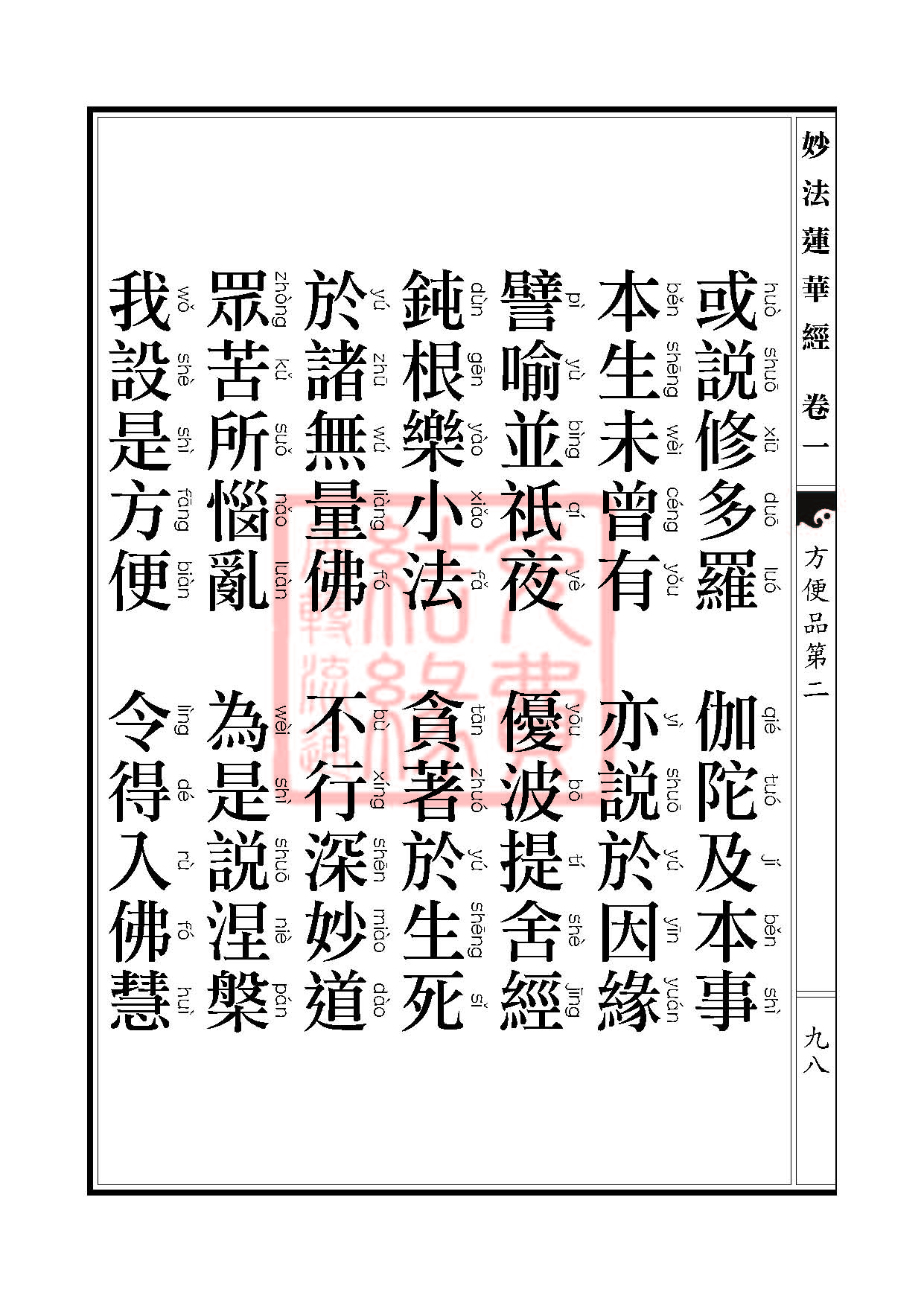 「妙法莲华经」《妙法莲华经》:方便品第二 「妙法莲华经」《妙法莲华经》:方便品第二
