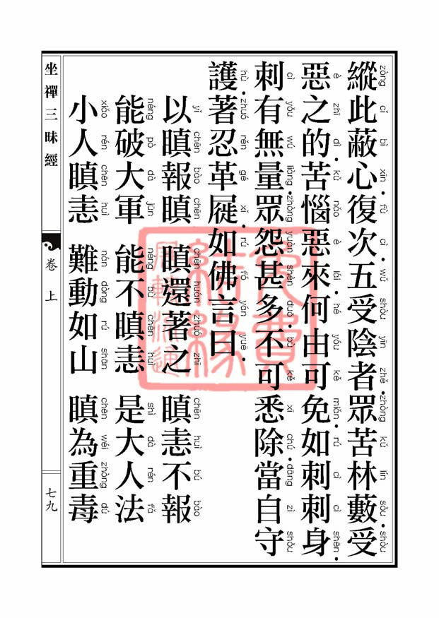 坐禅三昧经卷上 坐禅三昧经卷上