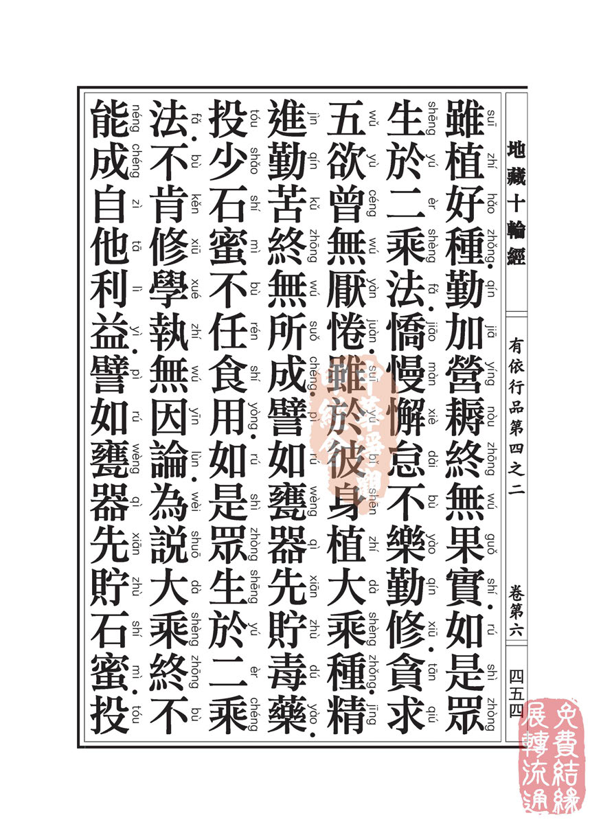 「佛学」地藏十轮经:有依行品第四之二 「佛学」地藏十轮经:有依行品第四之二