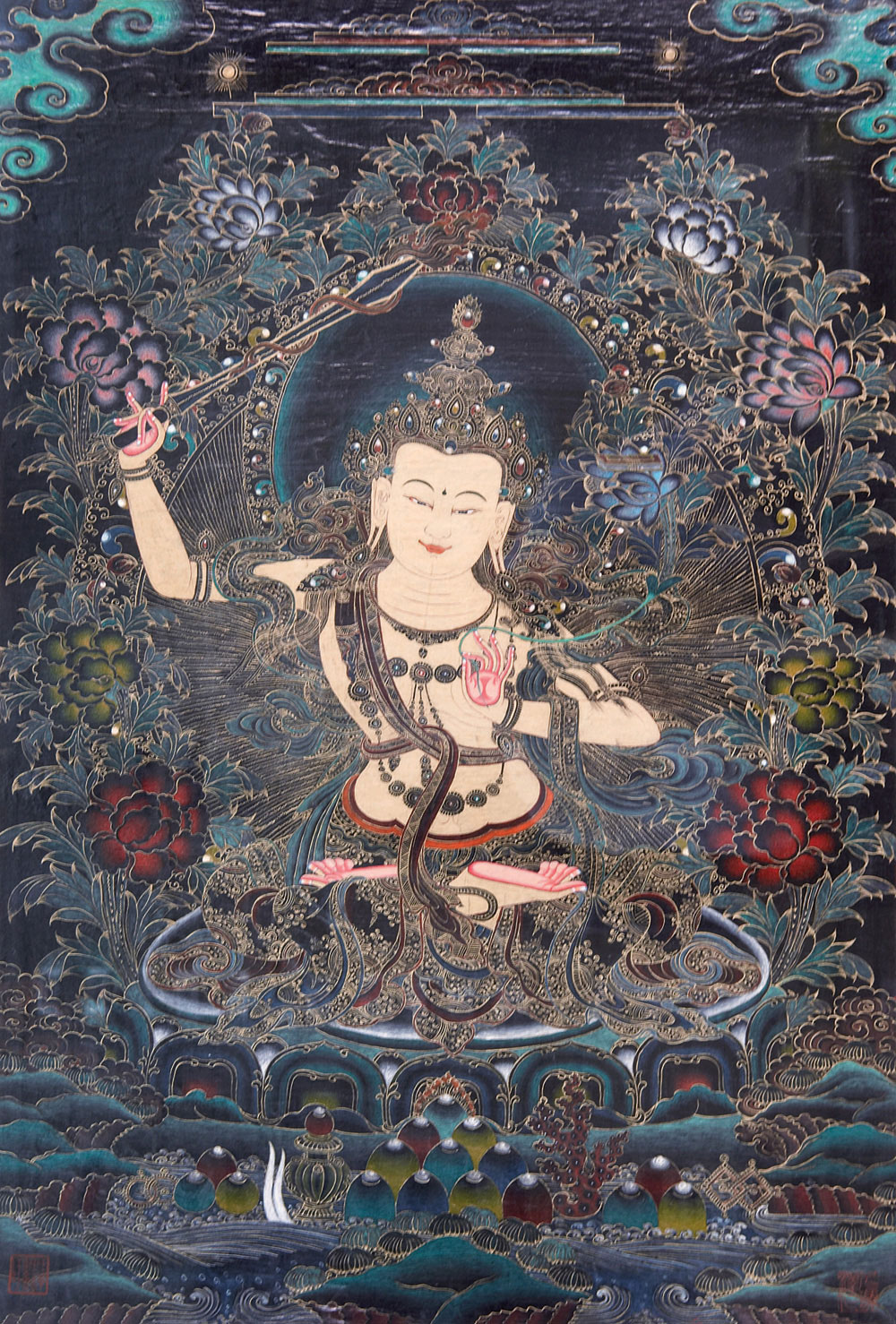 「文殊菩萨」文殊菩萨十大愿（精美组图）