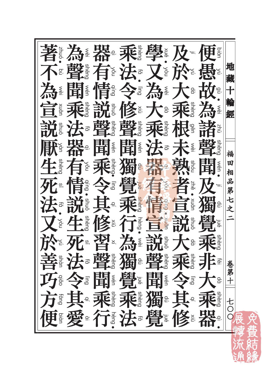 「佛学」地藏十轮经:福田相品第七之二 「佛学」地藏十轮经:福田相品第七之二