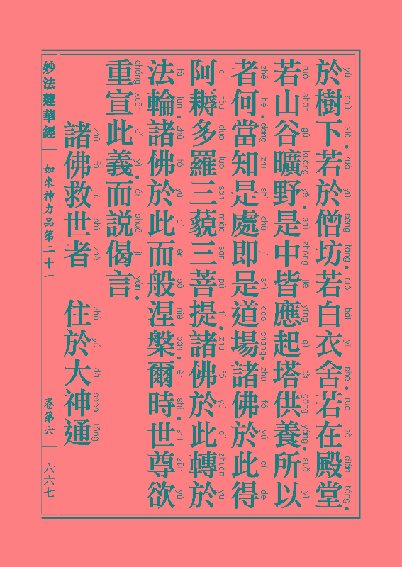 「妙法莲华经」《妙法莲华经》:如来神力品 「妙法莲华经」《妙法莲华经》:如来神力品