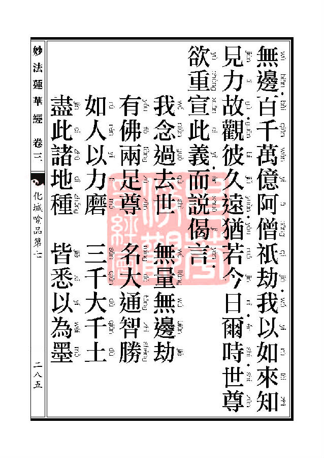 「妙法莲华经」妙法莲华经:授记品第六化城喻品第七 「妙法莲华经」妙法莲华经:授记品第六化城喻品第七