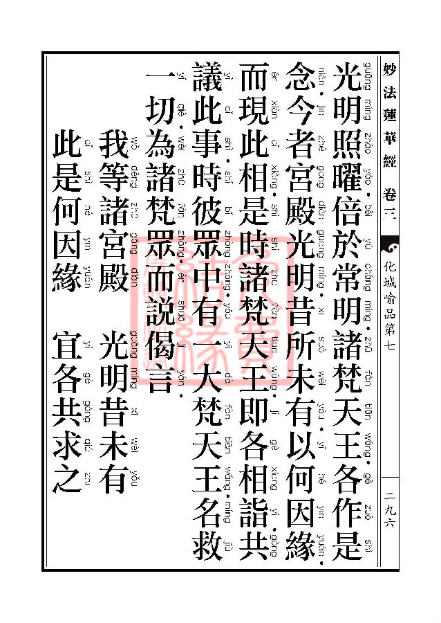 「妙法莲华经」妙法莲华经:授记品第六化城喻品第七 「妙法莲华经」妙法莲华经:授记品第六化城喻品第七