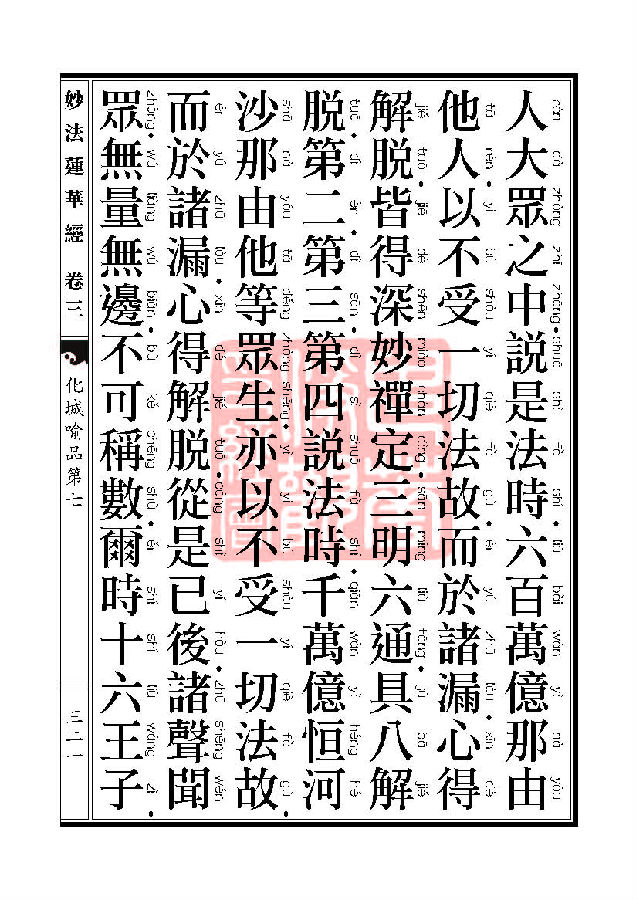 「妙法莲华经」妙法莲华经:授记品第六化城喻品第七 「妙法莲华经」妙法莲华经:授记品第六化城喻品第七