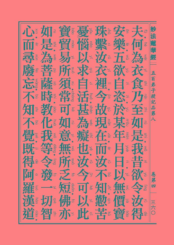 《妙法莲华经》:五百弟子授记品,授学无学人记品 《妙法莲华经》:五百弟子授记品,授学无学人记品