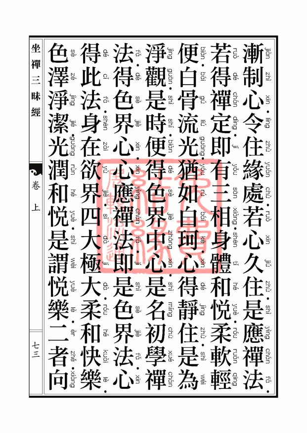 坐禅三昧经卷上 坐禅三昧经卷上