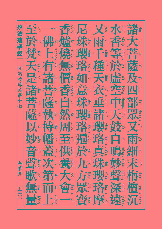 《妙法莲华经》:分别功德品 《妙法莲华经》:分别功德品
