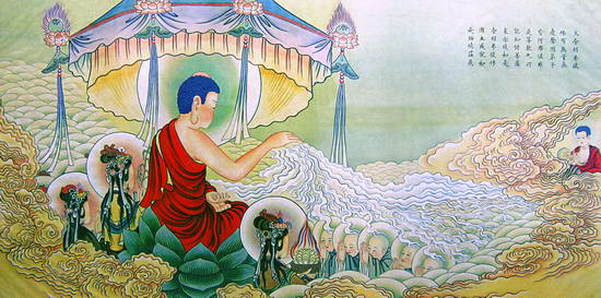 「舍利弗」佛说阿弥陀经图解