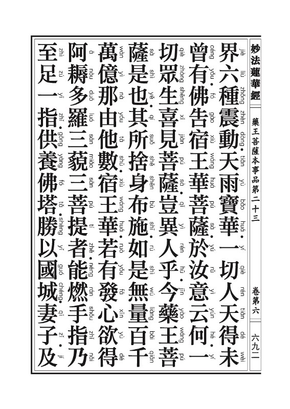 「妙法莲华经」《妙法莲华经》:观世音菩萨普门品,药王菩萨本事品 「妙法莲华经」《妙法莲华经》:观世音菩萨普门品,药王菩萨本事品