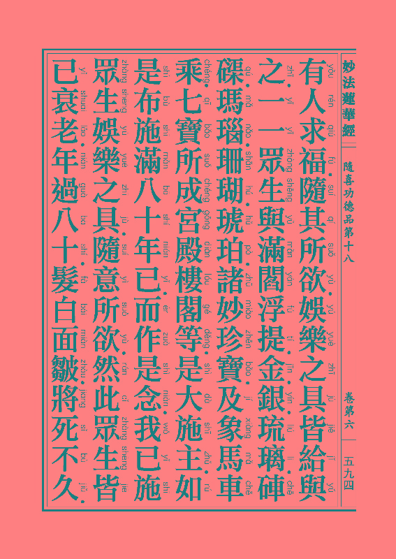 《妙法莲华经》:随喜功德品 《妙法莲华经》:随喜功德品