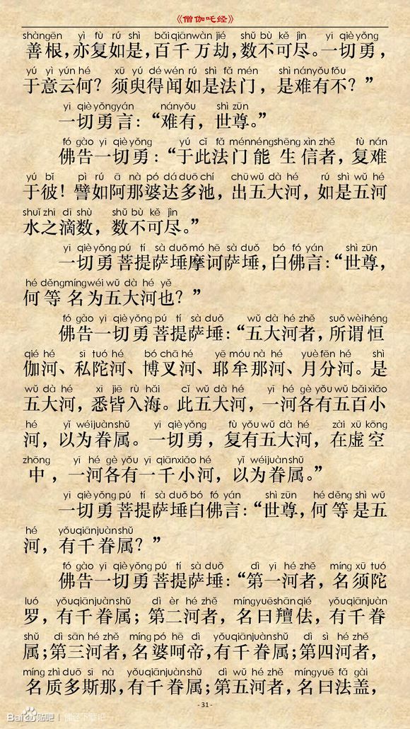 《僧伽吒经》(注音版) 《僧伽吒经》(注音版)