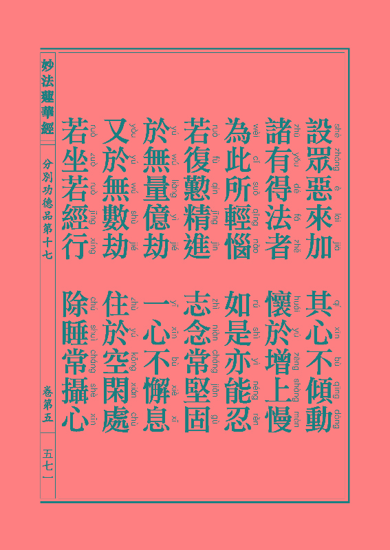 《妙法莲华经》:分别功德品 《妙法莲华经》:分别功德品