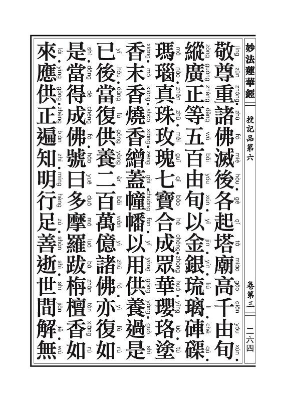 《妙法莲华经》:授记品 《妙法莲华经》:授记品