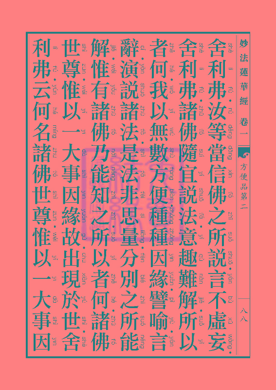 「妙法莲华经」《妙法莲华经》:方便品第二 「妙法莲华经」《妙法莲华经》:方便品第二