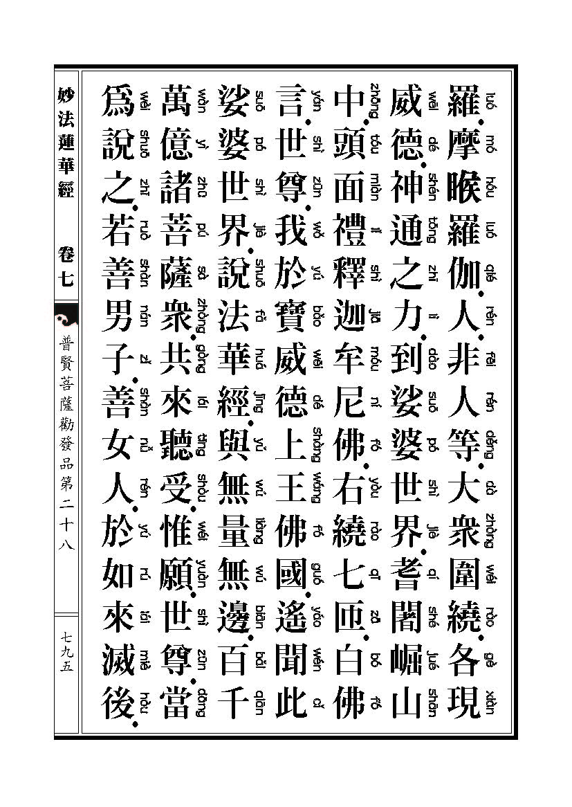 「妙法莲华经观世音菩萨普门品」妙法莲华经观世音菩萨普门品普贤菩萨劝发品 「妙法莲华经观世音菩萨普门品」妙法莲华经观世音菩萨普门品普贤菩萨劝发品