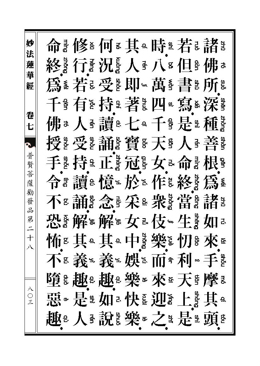 「妙法莲华经观世音菩萨普门品」妙法莲华经观世音菩萨普门品普贤菩萨劝发品 「妙法莲华经观世音菩萨普门品」妙法莲华经观世音菩萨普门品普贤菩萨劝发品