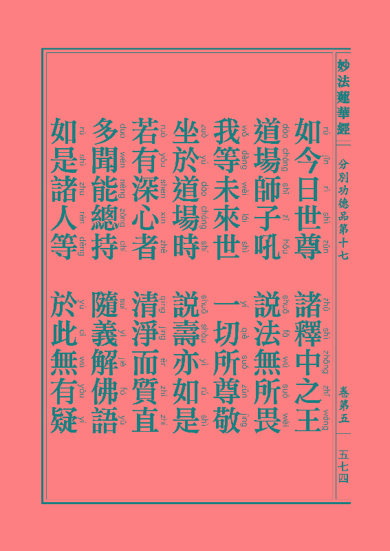 《妙法莲华经》:分别功德品 《妙法莲华经》:分别功德品