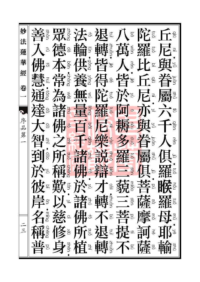 《妙法莲华经》:序品第一 《妙法莲华经》:序品第一