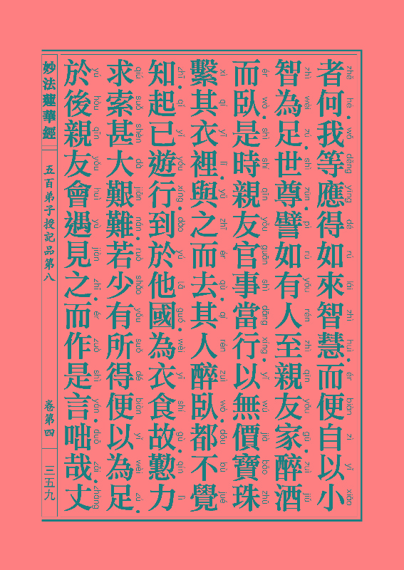 《妙法莲华经》:五百弟子授记品,授学无学人记品 《妙法莲华经》:五百弟子授记品,授学无学人记品