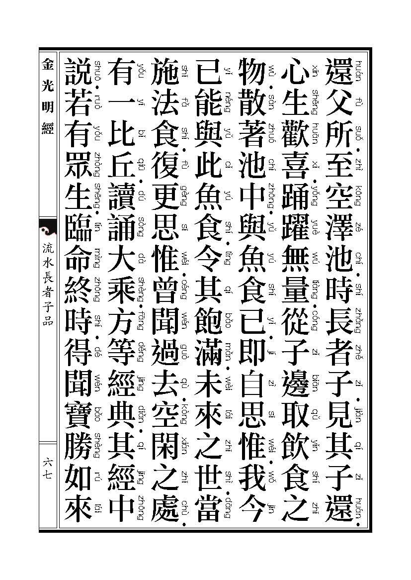 「金光明经」《金光明经》:流水长者子品 「金光明经」《金光明经》:流水长者子品