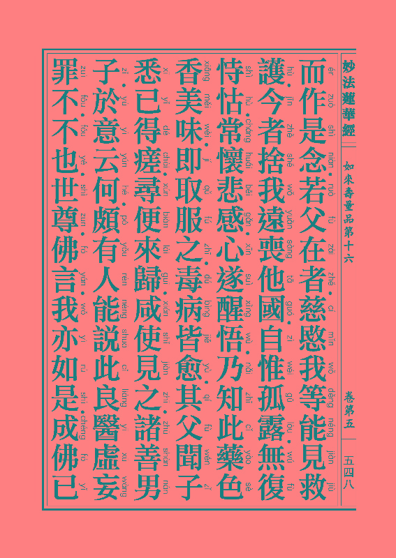 「妙法莲华经」《妙法莲华经》:如来寿量品 「妙法莲华经」《妙法莲华经》:如来寿量品
