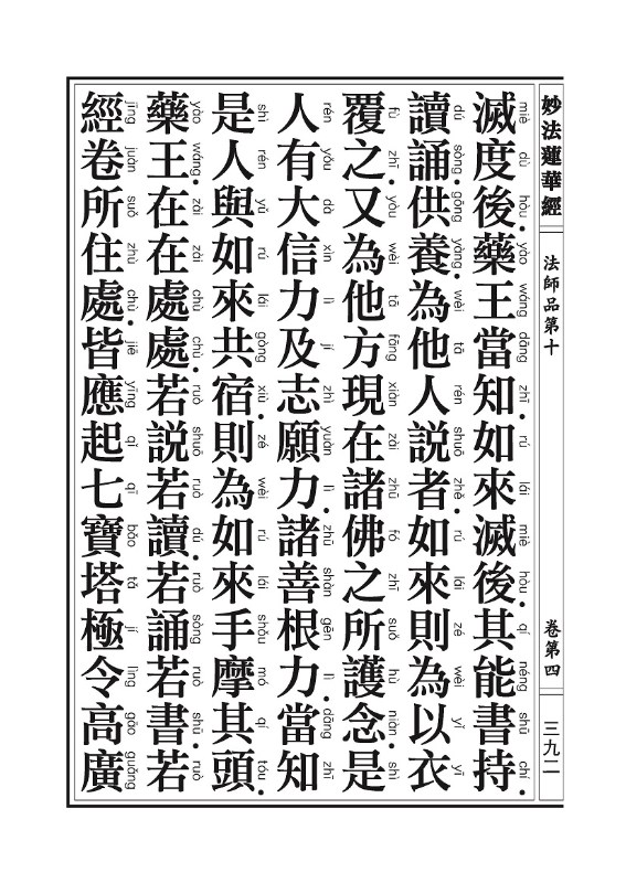 《妙法莲华经》:法师品 《妙法莲华经》:法师品