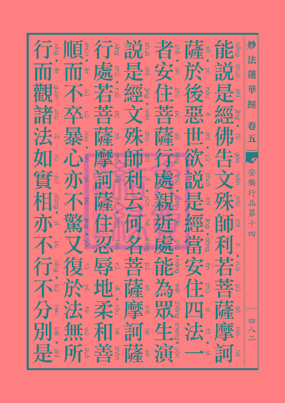 妙法莲华经:安乐行品 妙法莲华经:安乐行品