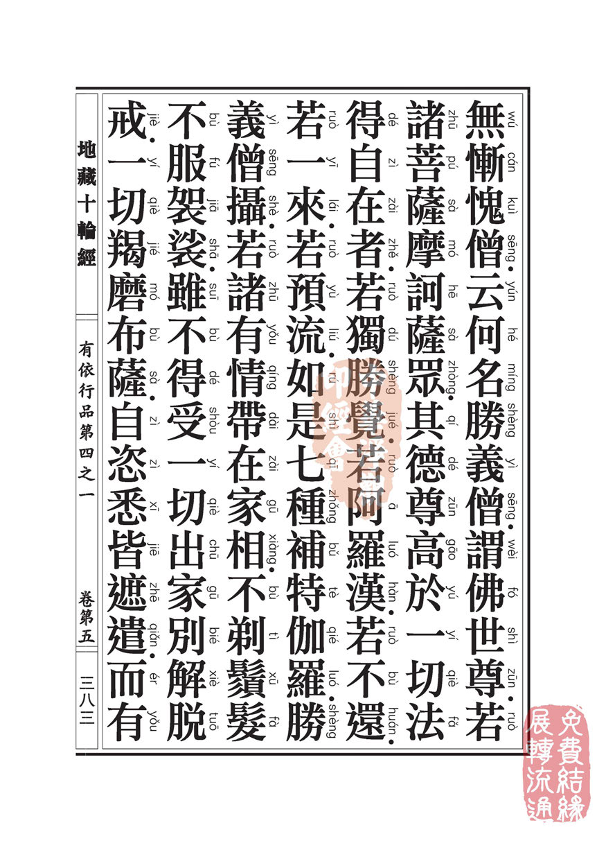 「佛学」地藏十轮经:有依行品第四之一 「佛学」地藏十轮经:有依行品第四之一